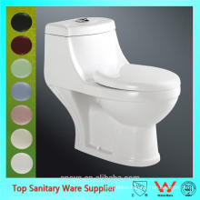 egg shaped washdown one piece toilet